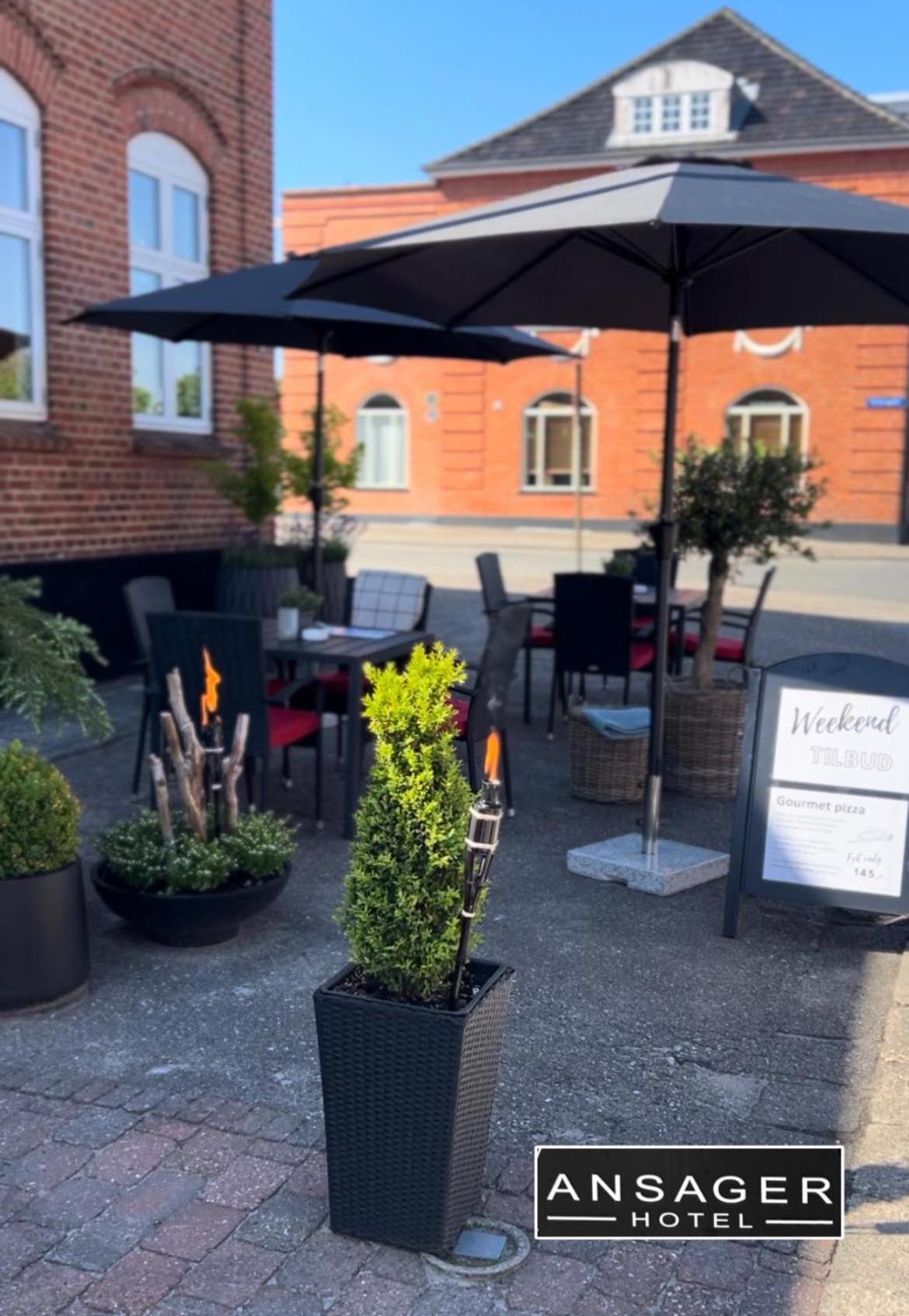 Ansager Hotel Og Hytteby Luaran gambar